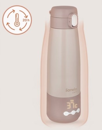 LIONELO buteliukų šildytuvas THERMUP BOTTLE, Beige sand, LOC-THERMUP BOTTLE 