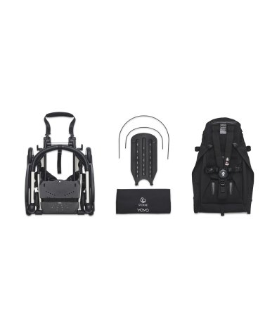 STOKKE vėžimėlio rėmas YOYO3, black, 646002 