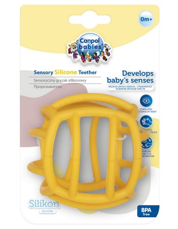 CANPOL BABIES silikoninis kramtukas BALL, 80/303 80/303