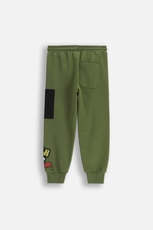 COCCODRILLO kelnės SPORTS BOY KIDS, žalios, cm 