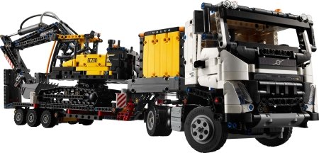 42175 LEGO® Technic Sunkvežimis Volvo FMX ir elektrinis ekskavatorius Volvo EC230 
