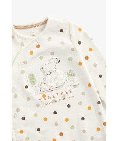 MOTHERCARE šliaužtinukas ilgomis rankovėmis, 3 vnt., BB764 2,3 567865