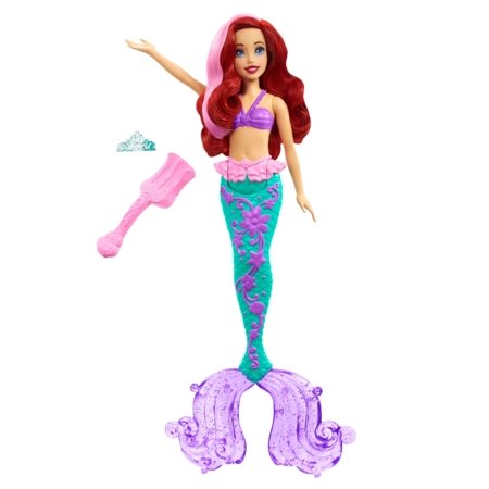 DISNEY PRINCESS lėlė Arielė su spalvų keitimo funkcija, HLW00 HLW00