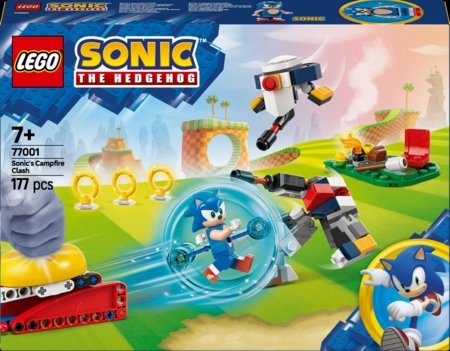 77001 LEGO® Sonic the Hedgehog™ Sonic kova prie laužo 