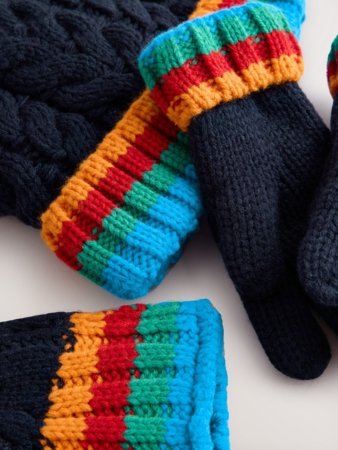 NEXT kepurė, šalikas ir pirštinės, F32317, cm 