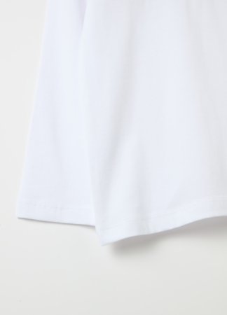 OVS marškinėliai ilgomis rankovėmis, balti, 140 cm, 002092393 
