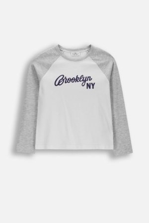 COCCODRILLO marškinėliai ilgomis rankovėmis, balti, cm 