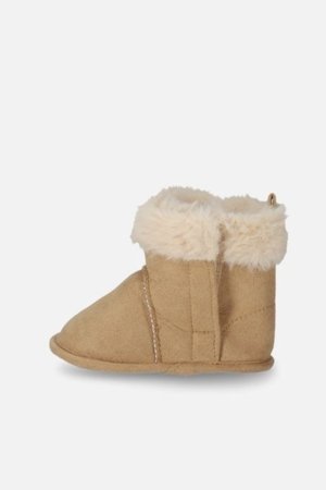 COCCODRILLO tekstiliniai batukai SHOES UNISEX, kreminiai, ZC5224103SHU-002-018, 18/19 cm 