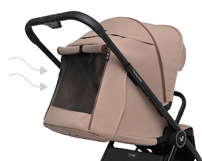 MUUVO sportinis vežimėlis GO, MGO-W-CAFÉ 