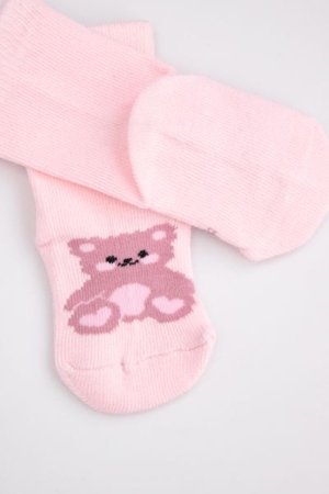 COCCODRILLO kojinės SOCKS GIRL, rožinės, ZC5382203SOG-007-023, 23 cm 