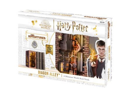 REVELL modelis Diagon Alley - Harry Potter: Tiny Adventures Handmade miniature worlds to assemble, 00530 