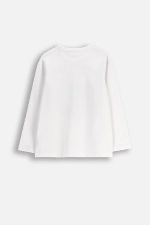COCCODRILLO marškinėliai CRAFT PUNK GIRL KIDS, balti, ZC5143106CGK-001-116, 116 cm 
