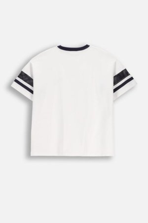 COCCODRILLO marškinėliai trumpomis rankovėmis, balti, WC6143203SGJ-001-152, 152 cm 