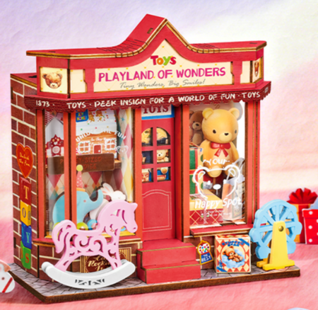 ROLIFE medinis konstruktorius Žaisminga Žaislų Parduotuvė, DS044 