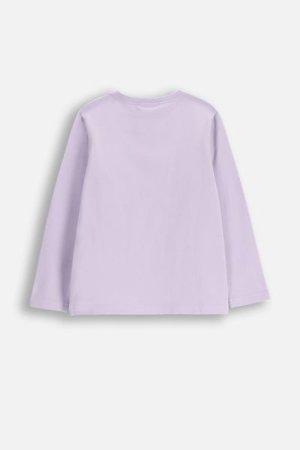 COCCODRILLO marškinėliai EVERYDAY GIRL A, violetiniai, ZC5143101VGA-016-122, 122 cm 
