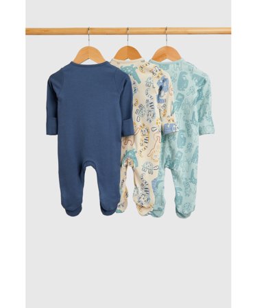 MOTHERCARE šliaužtinukas ilgomis rankovėmis 3 vnt., IF460 80 