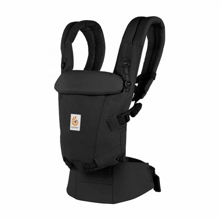 ERGOBABY nešioklė ADAPT SOFTTOUCH, Cotton, onyx black, BCASTCONYX BCASTCONYX