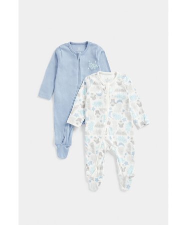 MOTHERCARE šliaužtinukas ilgomis rankovėmis, FE101 2vnt.,  