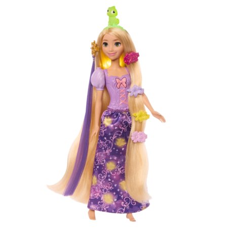 DISNEY PRINCESS RUPUNZEL interaktyvi lėlė Auksaplaukė, JHL46 
