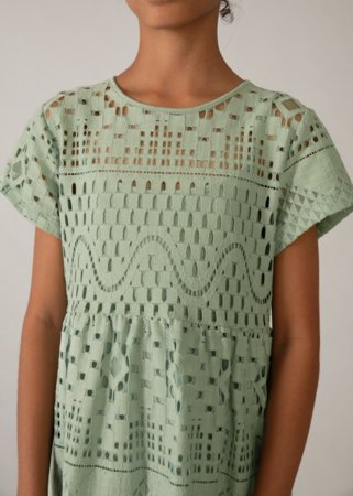 MAYORAL suknelė, sage, 6.904-94, 152  cm 