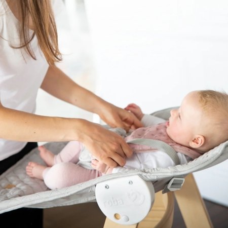 ROBA maitinimo kėdutė 2in1 BORN UP, Grey, 75063NAV230 