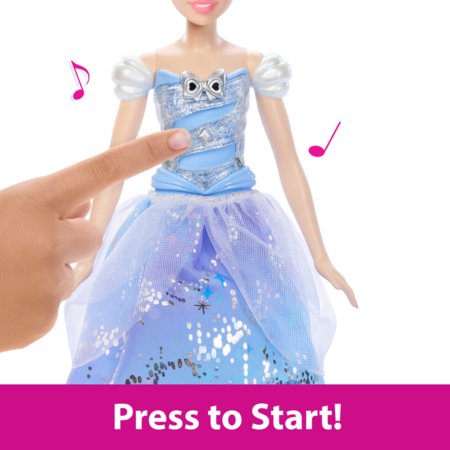 DISNEY PRINCESS lėlė Pelenė (su garsais ir šviesomis), JBF94 