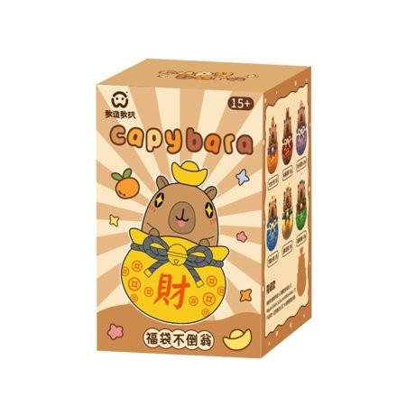 CAPYBARA TUMBLER kolekcinė figūrėlė Lucky Bag Tumbler, asort., GW-001 