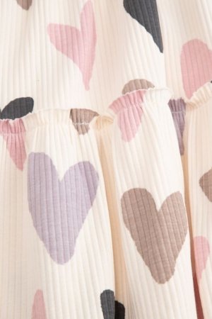 COCCODRILLO suknelė ilgomis rankovėmis, smėlio spalvos, WC6129101HGK-003-110, 110 cm 