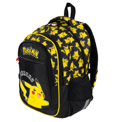 POKEMON vaikiška kuprinė, 4 skyrių, TO-PLS-3749-XXX-POKE-PC 