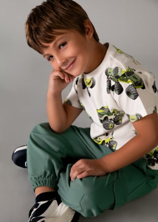 MAYORAL sportinės kelnės, green, 3.582-14, 104  cm 