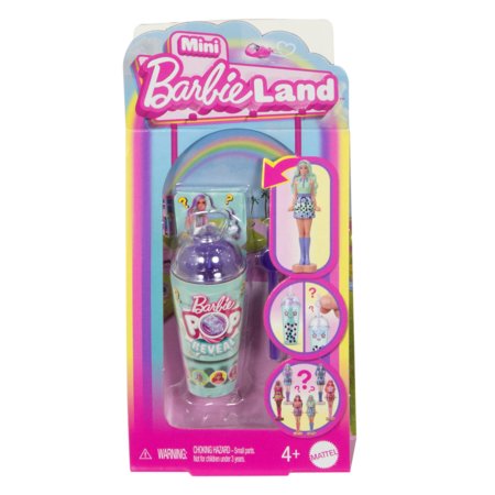 BARBIE Land Pop Reveal mini siurprizas burbulinės arbatos serija, asort., JCR22 