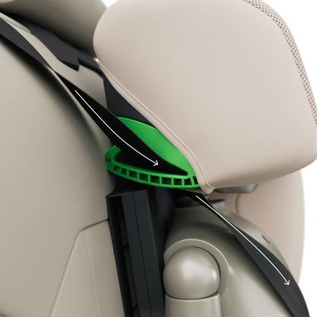 KINDERKRAFT automobilinė kėdutė XPAND 2 PRO, 100-150 cm., Beige, KCXPPR02BEG0000 