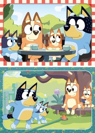 RAVENSBURGER PUZZLE dėlionė Bluey, 2x12 det., 12004111 5 