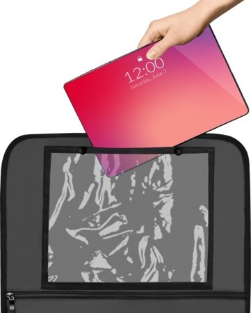 LIONELO automobilinės sėdynės daiktų krepšys, Grey, LO-SEATORGANIZER 