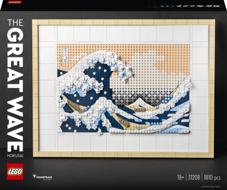 31208 LEGO® Art Hokusajis – „Didžioji banga“ 31208