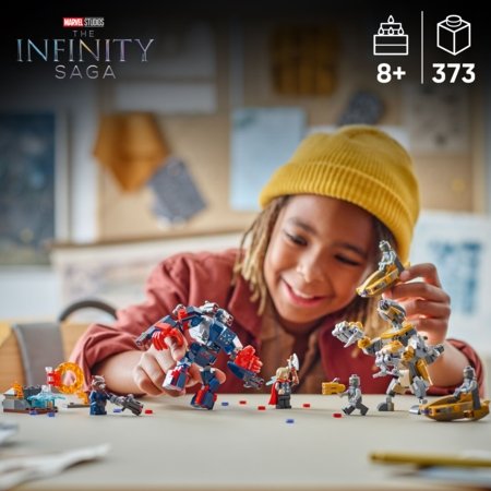 76322 LEGO® Super Heroes Marvel Keršytojai. Pabaiga Toras prieš Čitaurį 