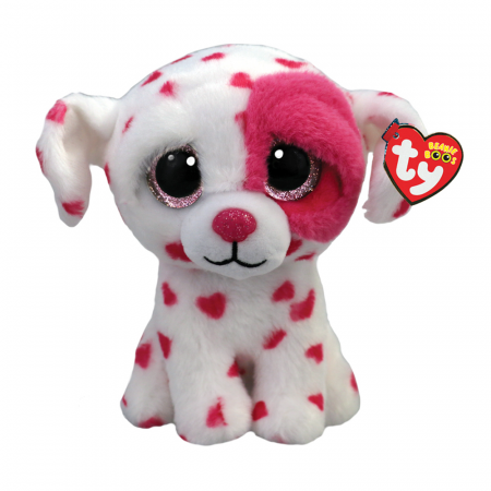 TY Beanie Boos šuo su širdele BEAU baltas, TY36539 TY36539