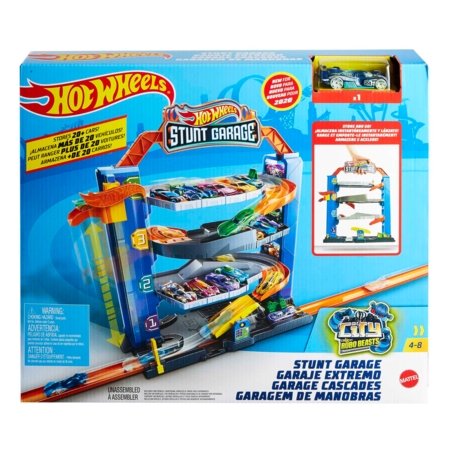 HOT WHEELS garažas su triukais, GNL70 