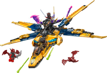 71833 LEGO® NINJAGO® Raso ir Arino audros superlėktuvas 