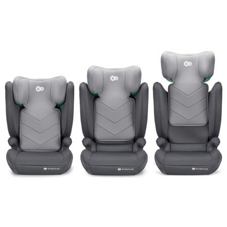 KINDERKRAFT automobilinė kėdutė I-SPARK 2 PLUS I-SIZE, 100-150 cm., Grey, KCISPA02GRYPL00 