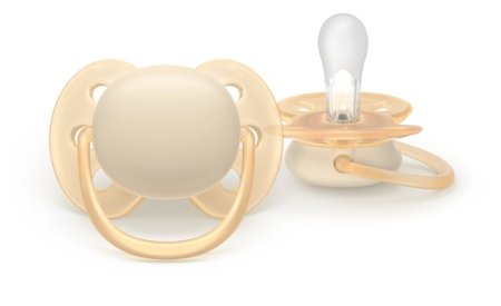 PHILIPS AVENT čiulptukai ULTRA SOFT, 0-6 mėn., 2 vnt., SCF091/38 