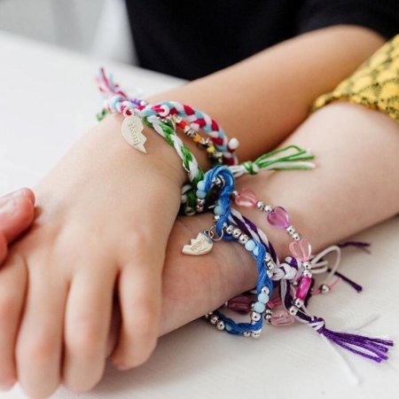 TOTUM kūrybinis rinkinys Design & Shine Friendship Bracelets, 28197 