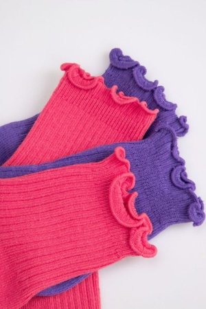 COCCODRILLO kojinės SOCKS GIRL, spalvotos, ZC5383205SOG-022-023, 23 cm 