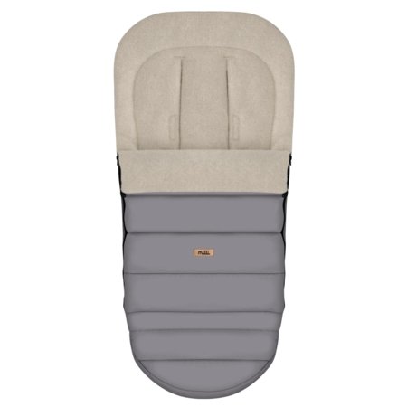 MILLI reguliuojamas vokelis į vežimėlį IGROW, Steel grey, MIL1110180 