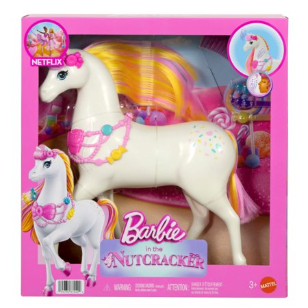 BARBIE NUTCRACKER LAND OF SWEETS žirgas - Spragtuko kolekcija, JLW55 