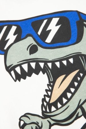 COCCODRILLO marškinėliai trumpomis rankovėmis, smėlio spalvos, cm 