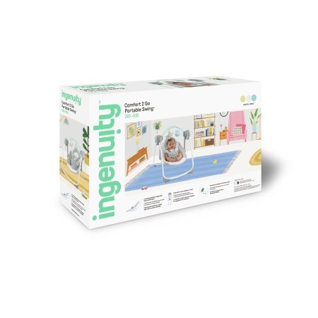 INGENUITY sūpuoklės COMFORT 2 GO, fanciful forest 10845-3-ES-YW2