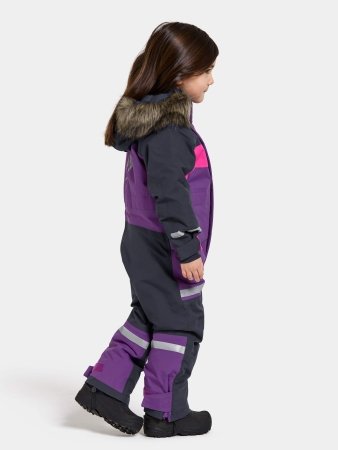 DIDRIKSONS žieminis lauko kombinezonas BJÄRVEN 3, violetinis, 505466-I12, 140 cm 