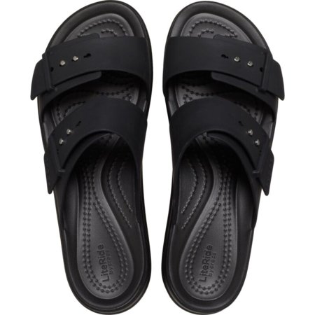 CROCS basutės BROOKLYN, juodos, 207431-001, 41 dydis 