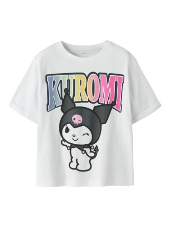 NAME IT HELLO KITTY marškinėliai trumpomis rankovėmis, 13254173-F4F5F0, 